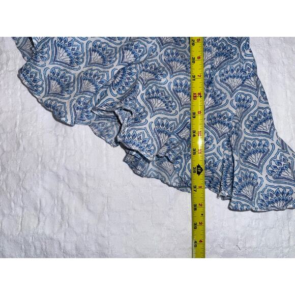 Erica Wilson Nantucket Fan Flare Prairie Boho Maiden Cottagecore Babydoll Sz XS - Picture 15 of 16